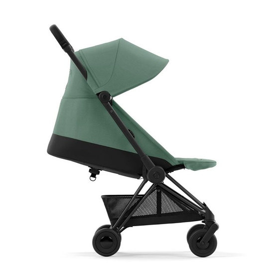 Коляска прогулочная Cybex Coya Leaf Green Matt Black - 1
